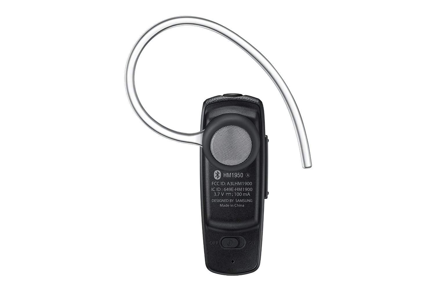 original samsung universal bhm1950ncecinu black hm1950 bluetooth wireless mono headset handsfree without charger