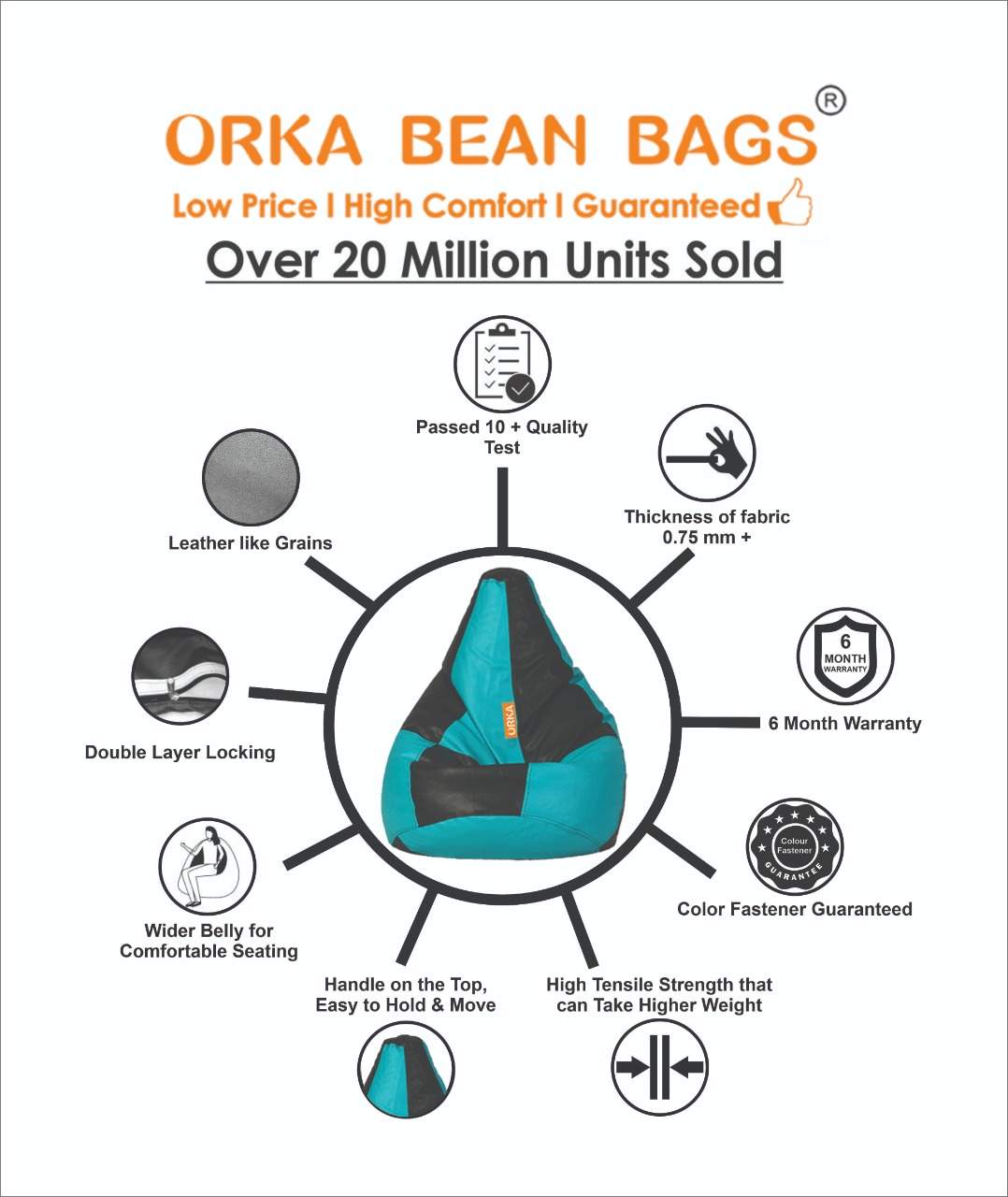 Update more than 137 bean bag size chart super hot 3tdesign.edu.vn