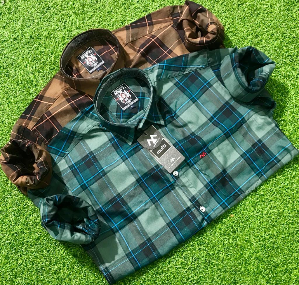 Oxford Regular Fit Long Sleeve Button-Down Shirt in Ludhiana at