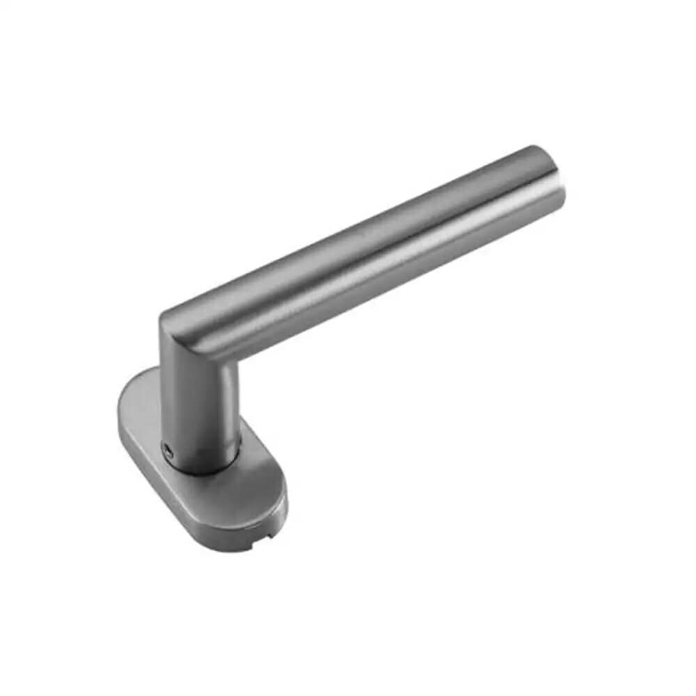test OZONE OMH-11LN STD SSS Inox Series Lever Handle for Narrow Style Doors  in Ahmedabad at ₹ 1,525 - ₹ 1,589 by Yamuna Hardware - Justdial