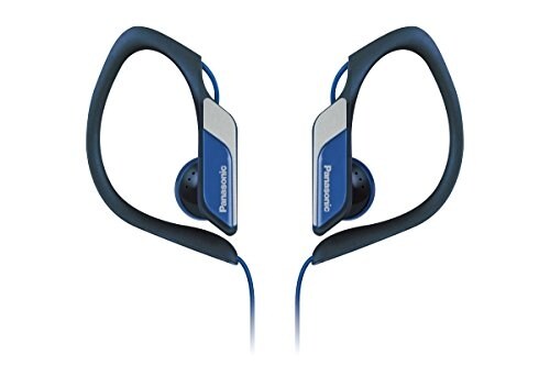 Panasonic Earhook Clip Type Wired Headphone Blue [RP-HS34M] in