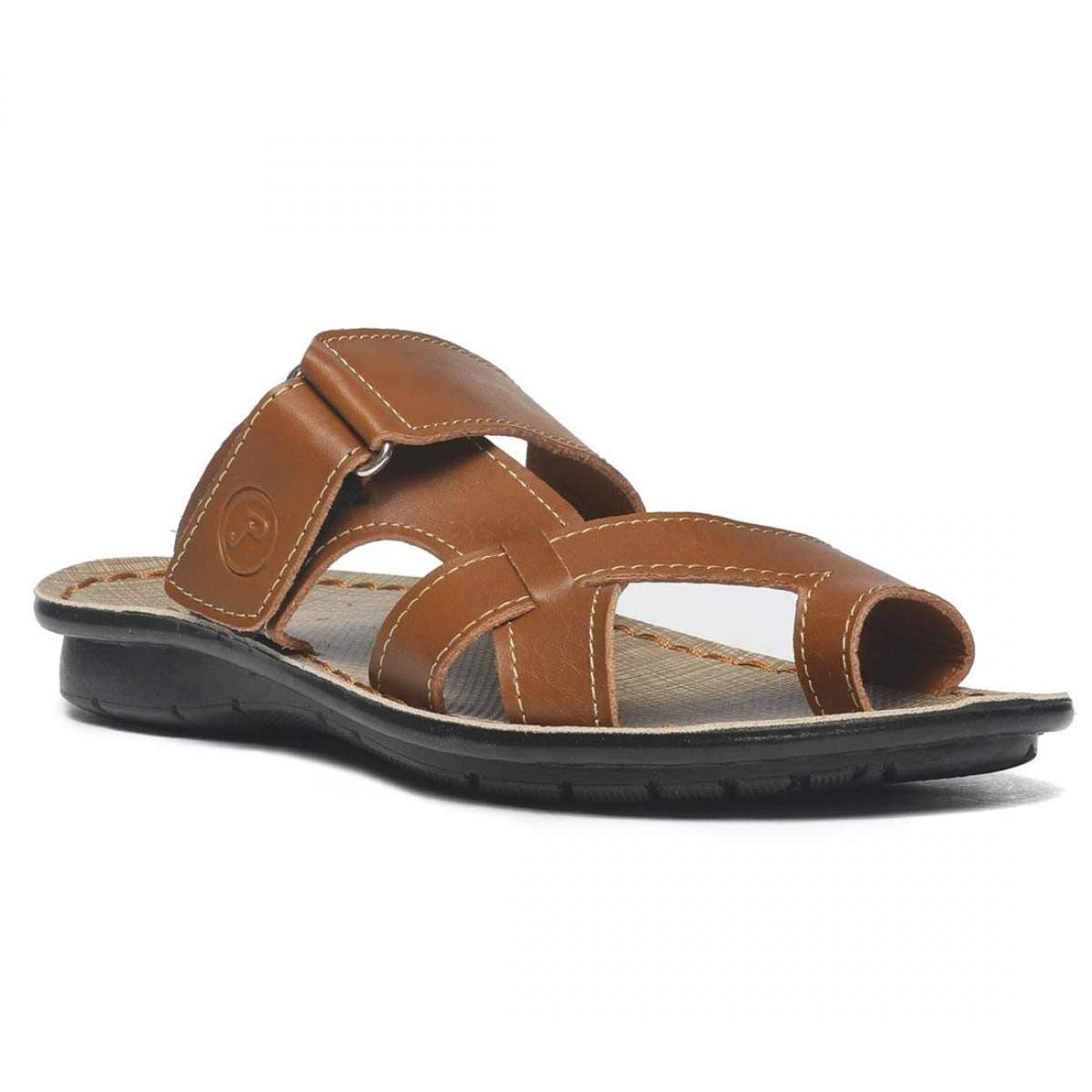 Paragon Mens Brown Vertex Semi Formal Slipper (Flopspu66070Gp