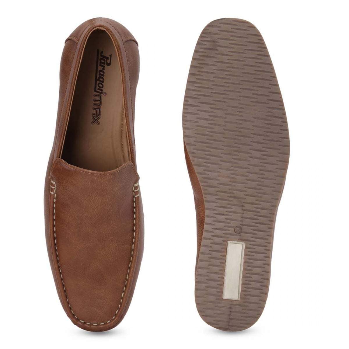 Paragon Mens Max Tan Casual Shoes - (R11109G-Tan) in Thane at