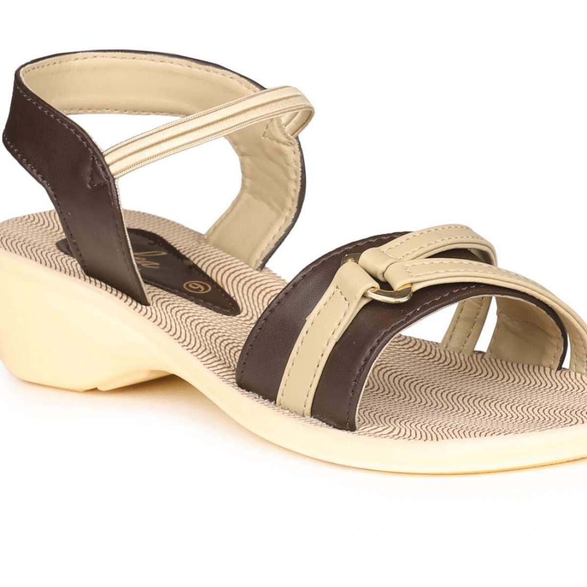 Paragon Womens Brown Solea Sandal (Pu50021L-Brown) in Delhi at