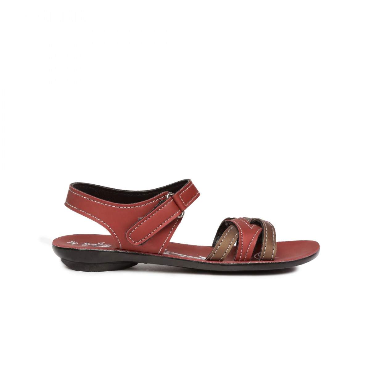 Paragon Womens Brown Solea Sandals (Pu7989L-Brown) in Kasaragod