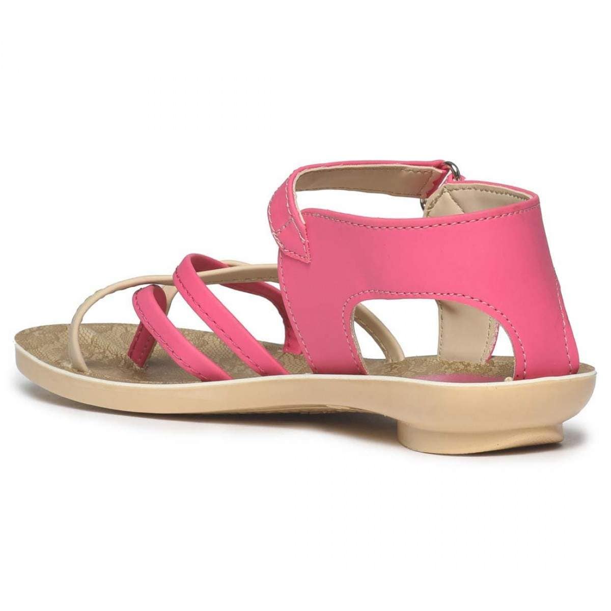 Paragon Womens Pink Solea Casuals Slipper (Pu50022L-Pink) in