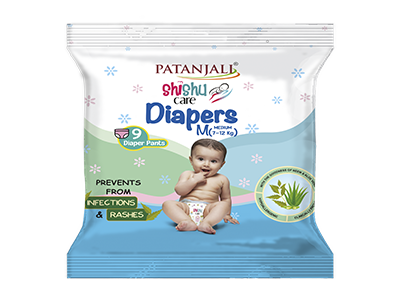 patanjali diapers medium