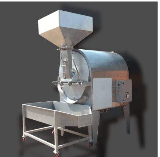 Bharat Engineering Peanut Roaster Machine, 20 kg/hr Capacity, Mild