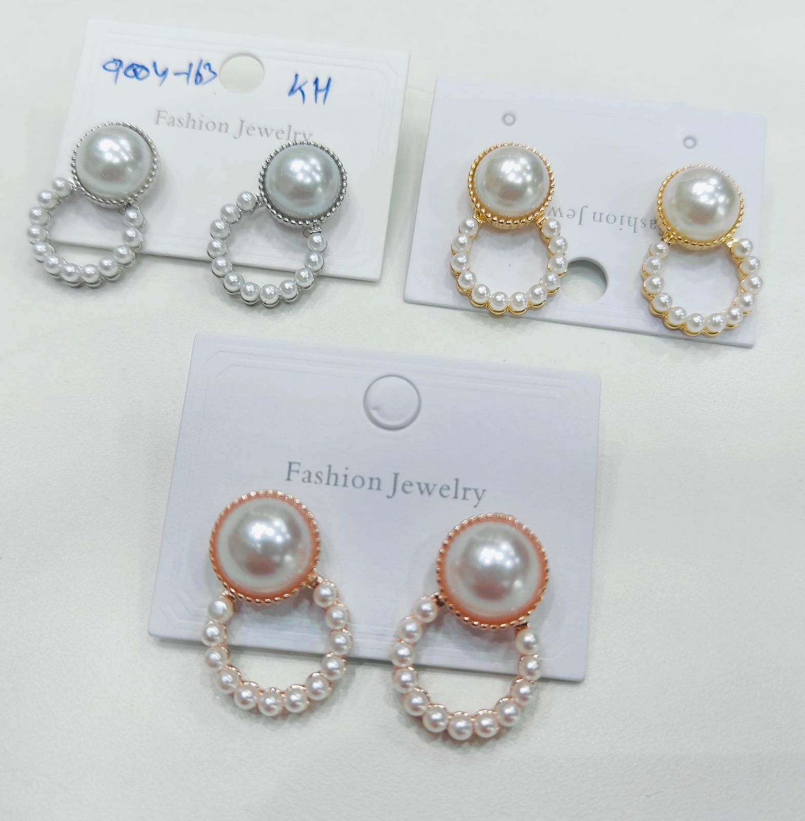 Pearl Stud Earrings With Pearl Droop in Mumbai at ₹ 25 ₹ 150