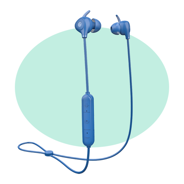 Pebble Dash Blue Wireless Sport 