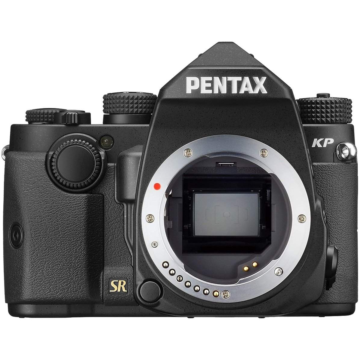Pentax KP Wi-Fi Digital SLR Camera Body (Black) with 18-55mm WR 