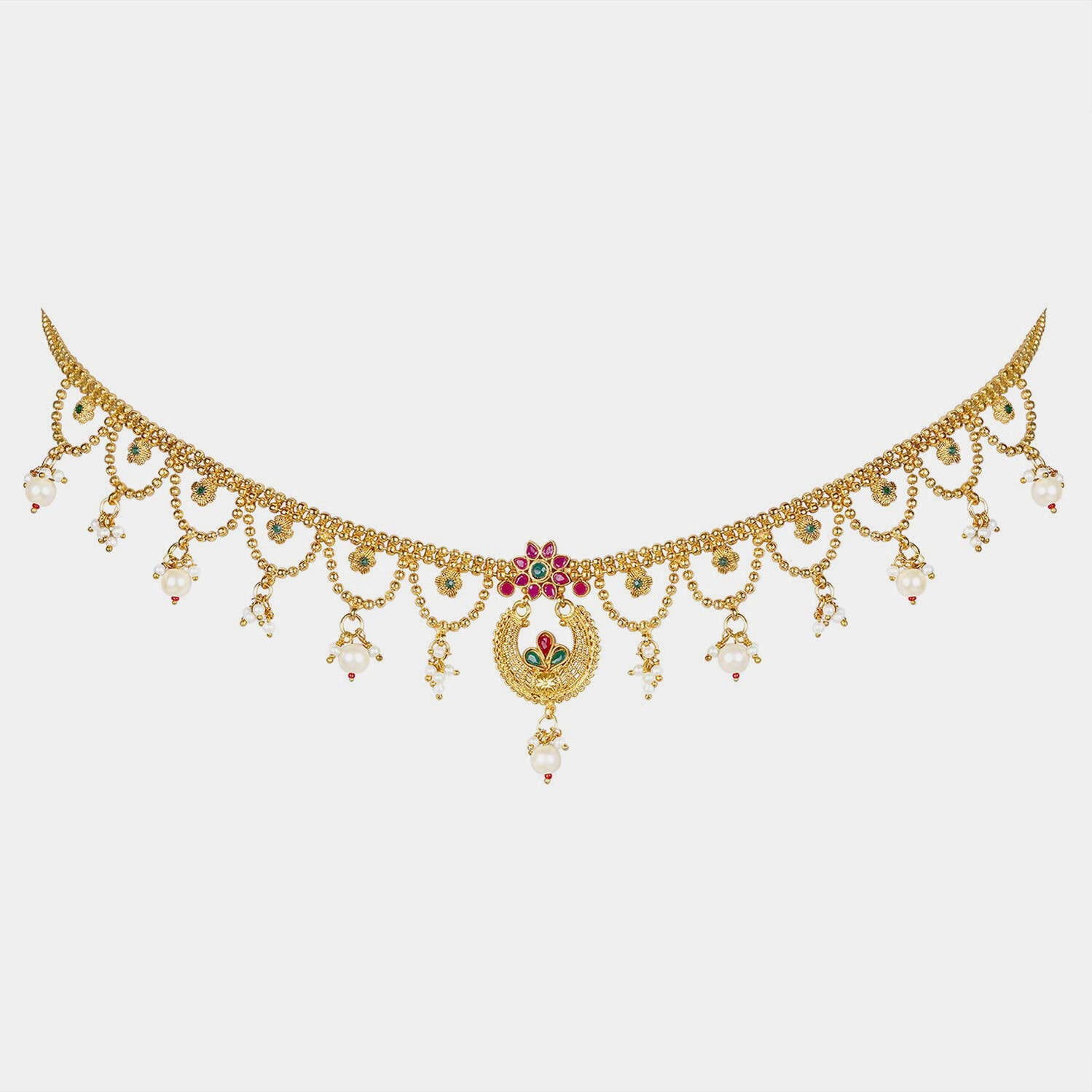 Peora Layered Necklace in Chennai at ₹ 3,314 ₹ 3,416 by Peora