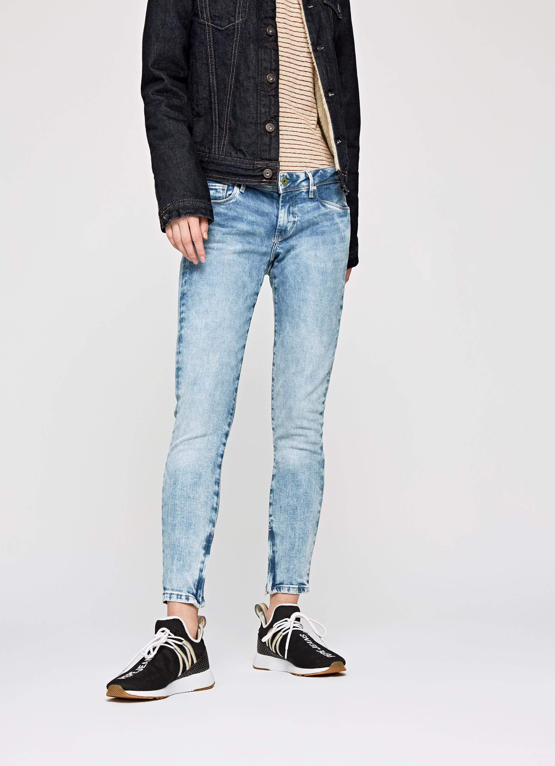 Pepe Jeans PL200969WU2 Cotton Elastane Men Saturn Straight Fit Mid - Main Image