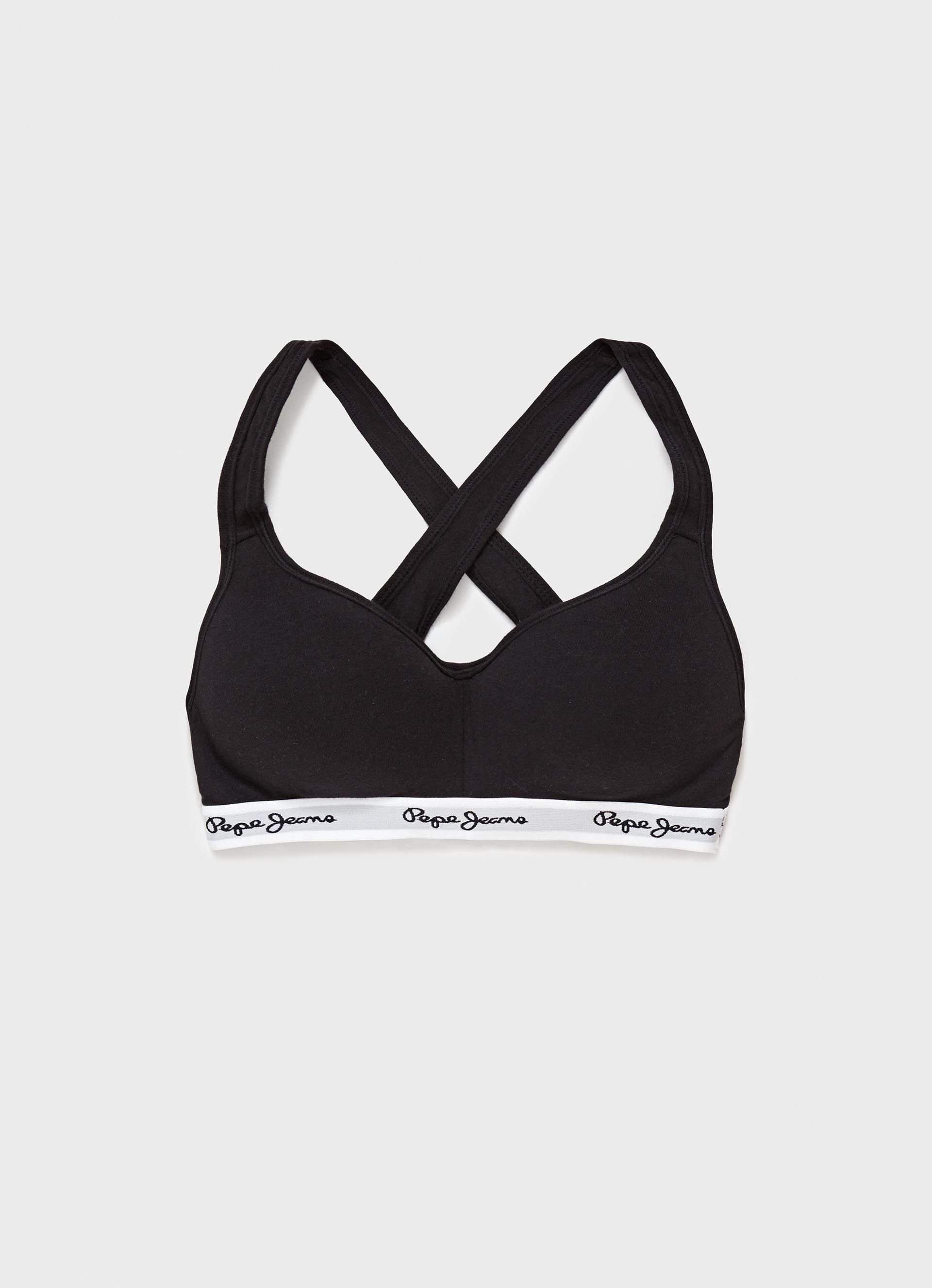 PEPE JEANS Damen-BH – Bequeme Passform & Stylisches Design Für Jeden Look, In Weiß