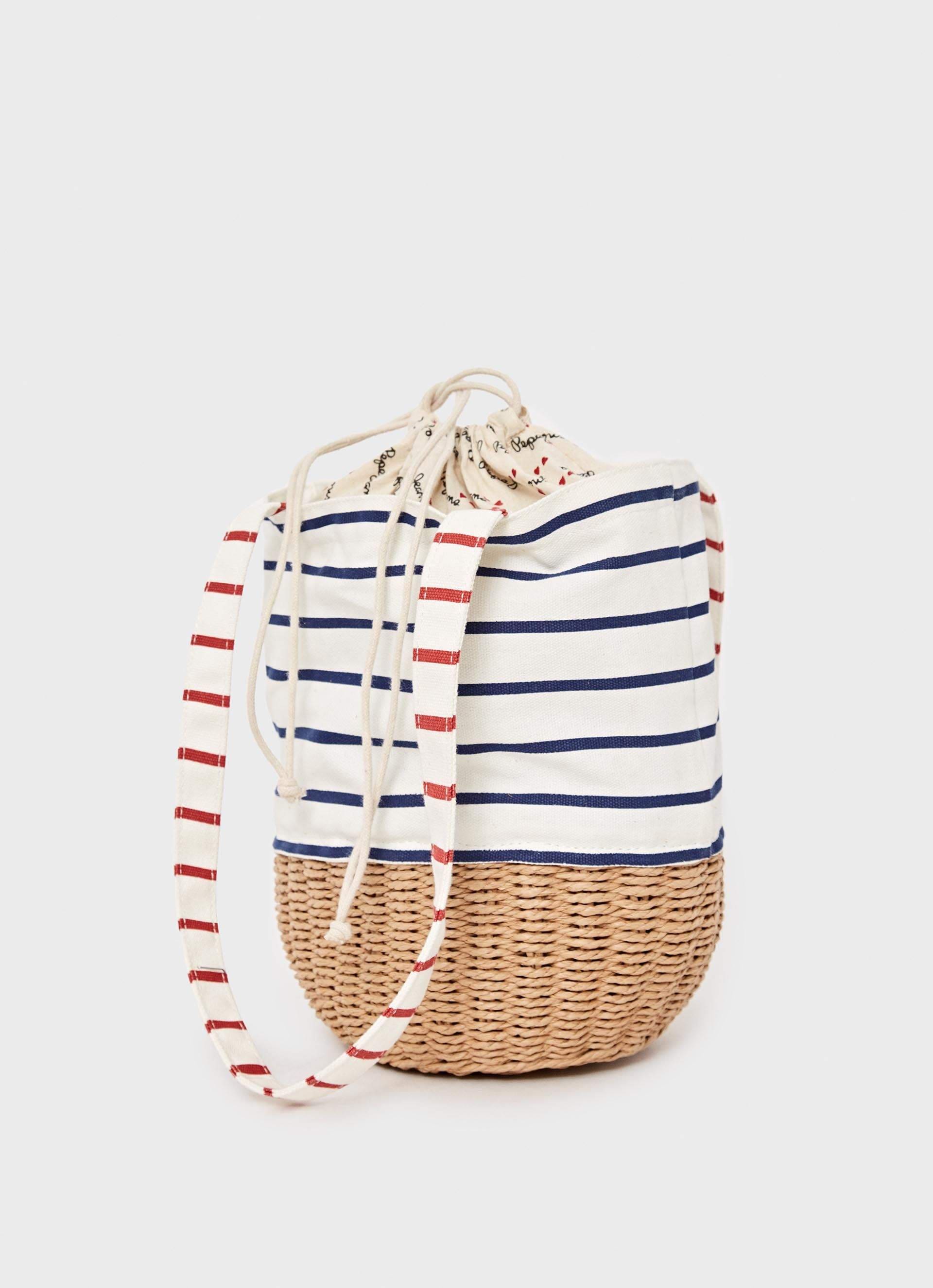 Pepe Jeans Stripes Combined Bag [PG030322] Multi in Bangalore at