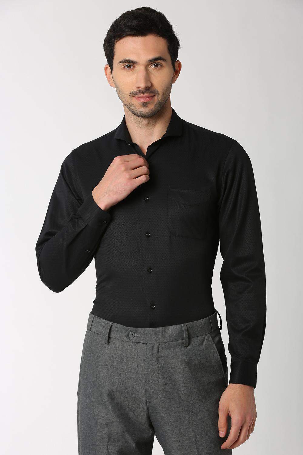 Sleeves Formal Shirt 353600 