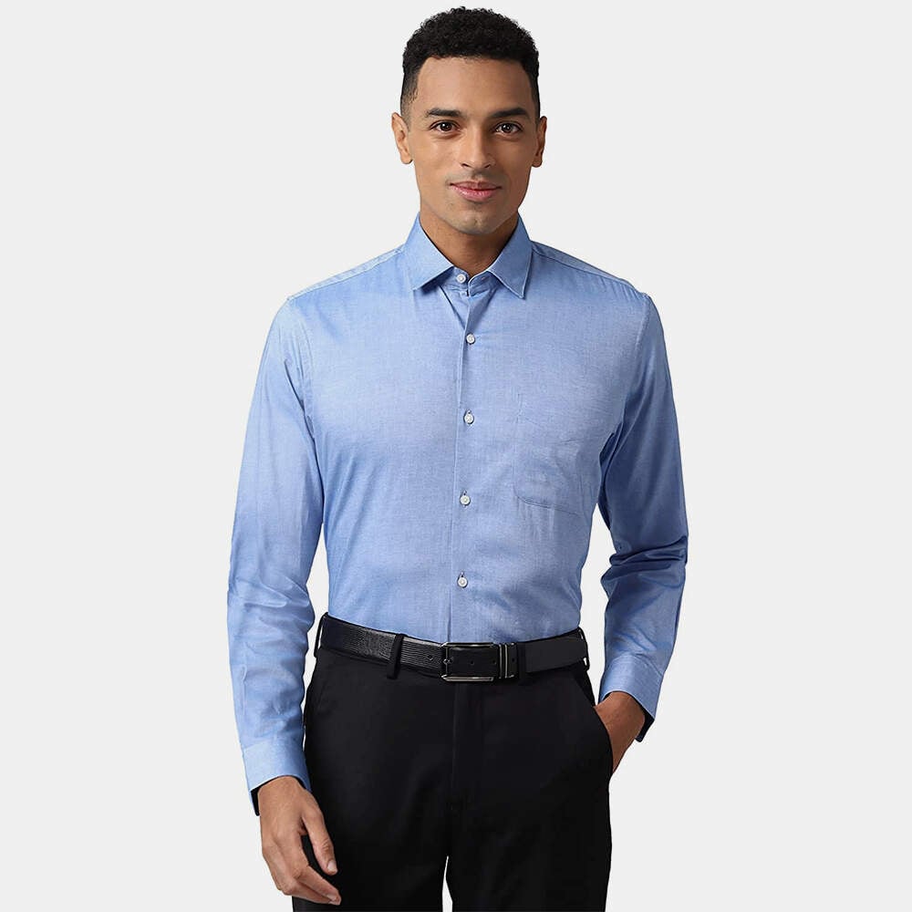 PETER ENGLAND Long Sleeve Formal Regular Fit Men's Shirts