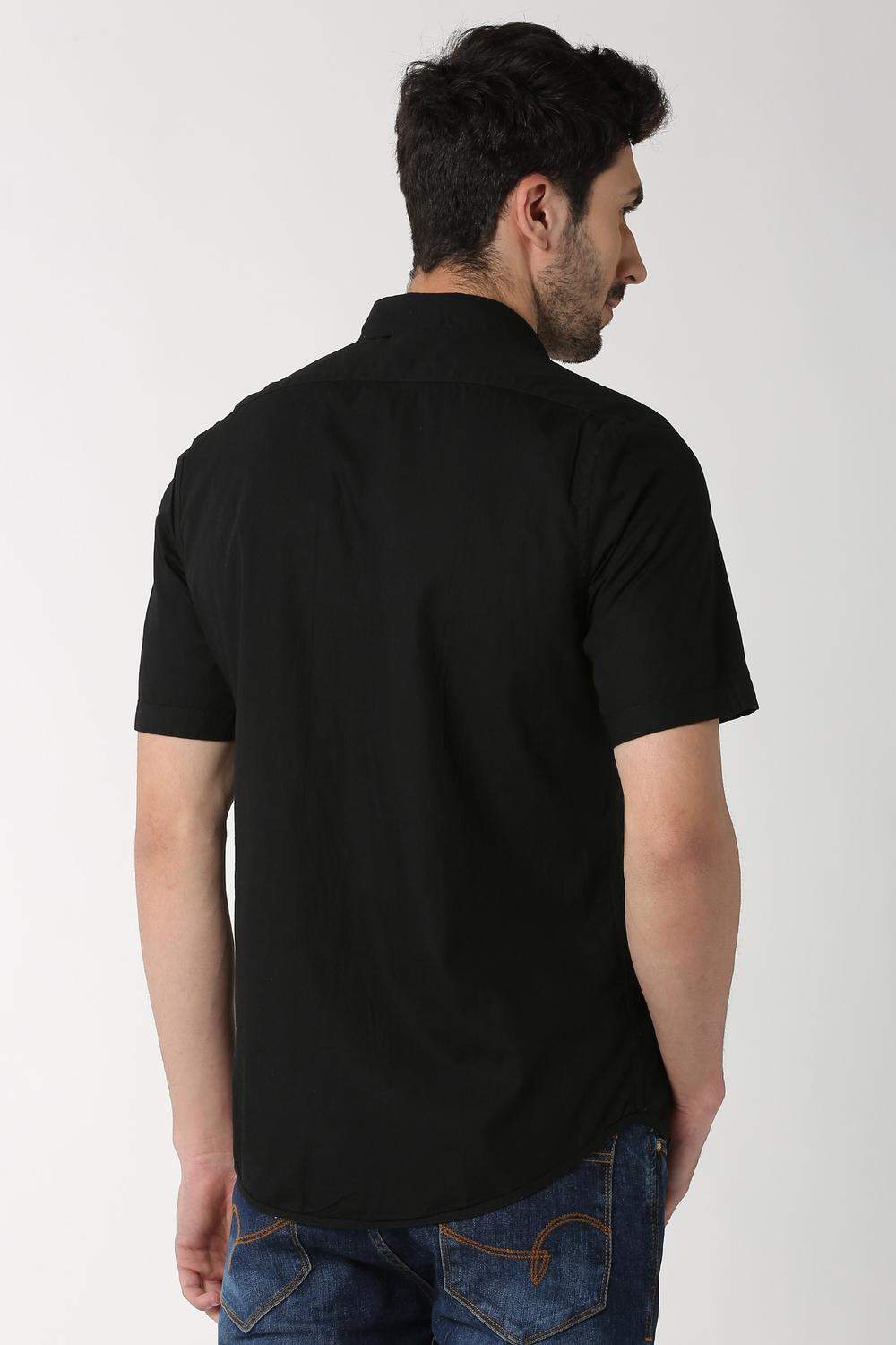 Peter England Olive Reversible Shirt 