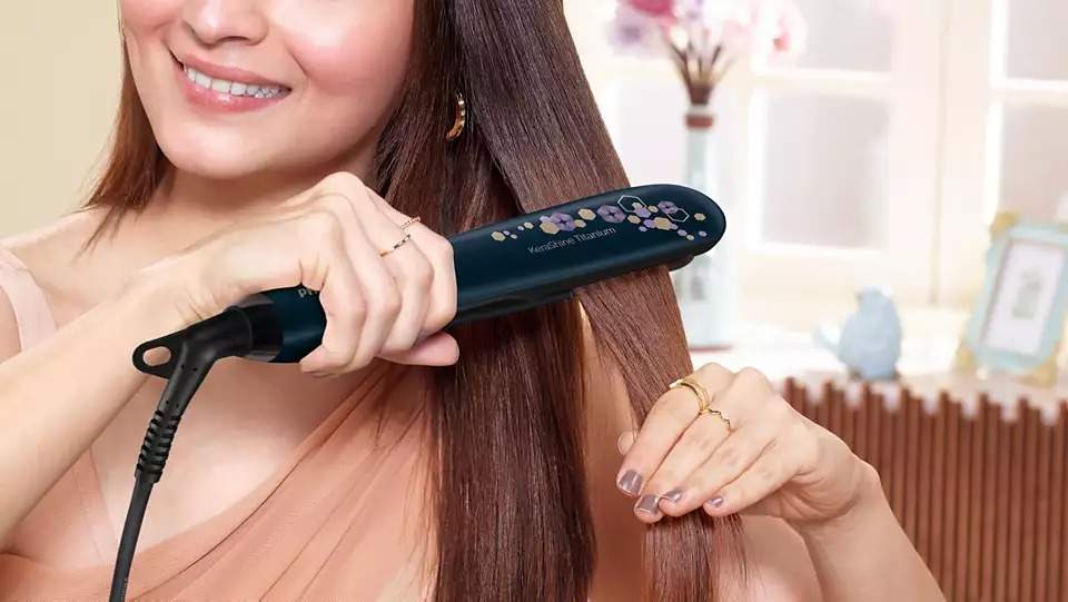 Straightening Machine Croma Hair Straightener Price PHILIPS BHS397