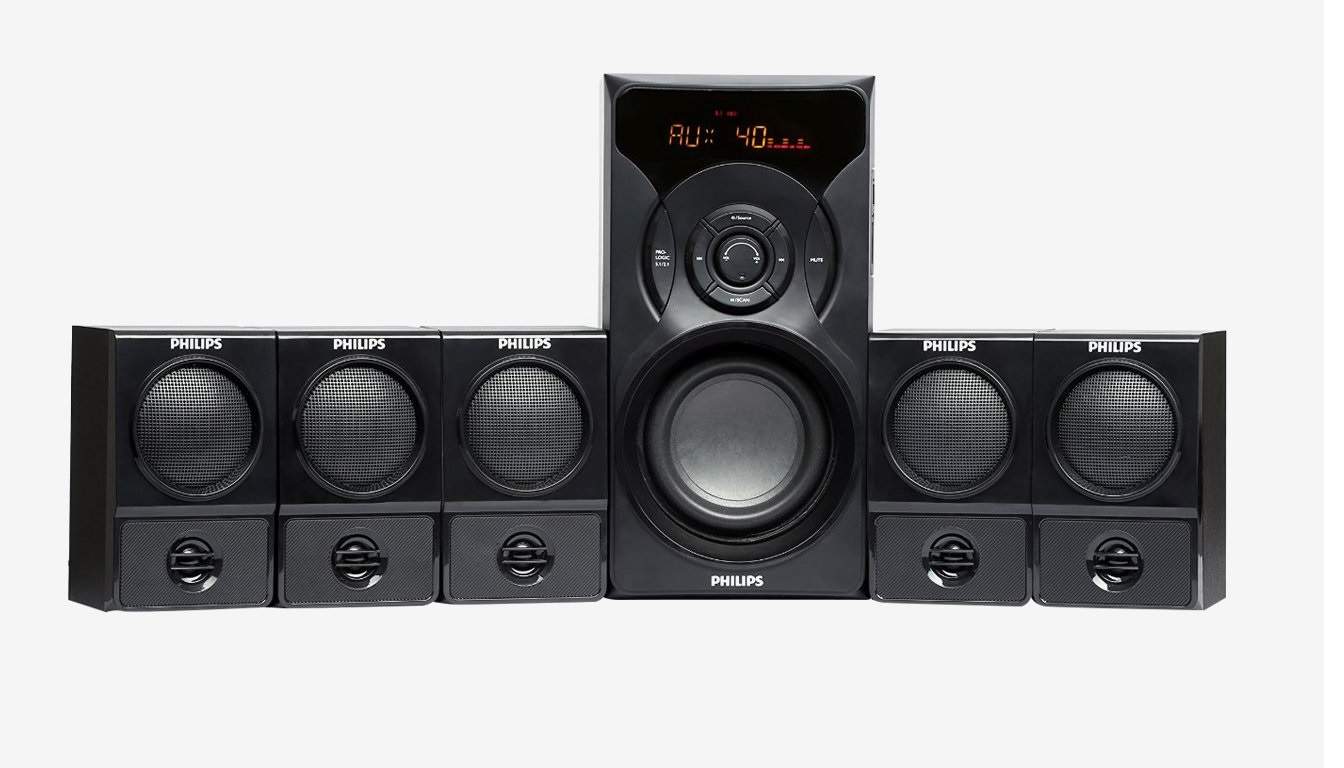 Philips Wireless Surround Sound Speakers Philips Blu Ray Surround