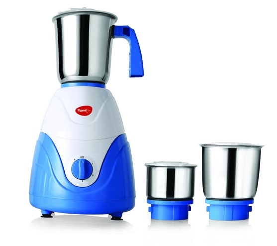 Pigeon Amaze Plus Mixer Grinder (White Blue, 550 W) in Hyderabad