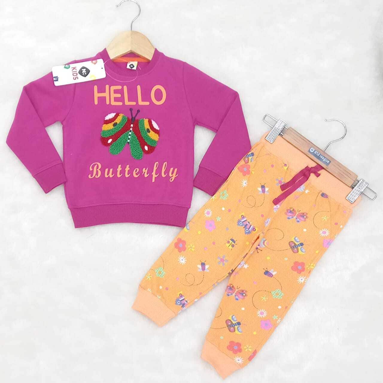 Pink Orange Kids Tracksuit in Mumbai at ₹ 250 Sets (MOQ:1