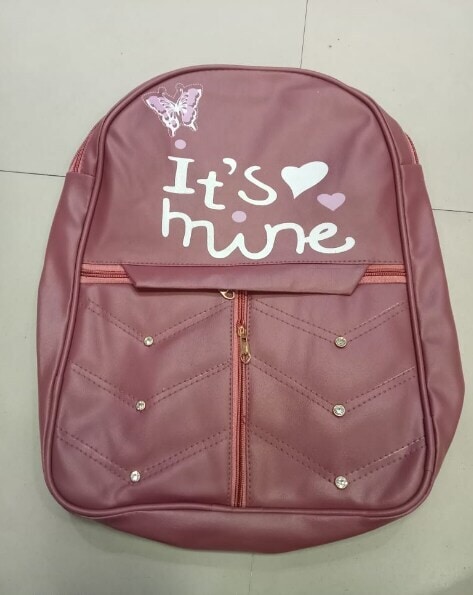 Pink School Bag for Girls in Nashik at ₹ 200 Pc by Falak Purse