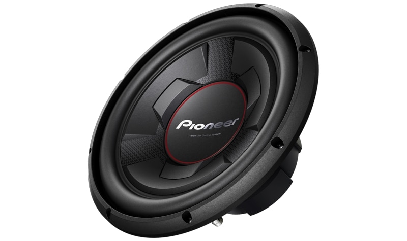 Pioneer Regular Subwoofer Black Cross Carbon Design+Logo Silver+