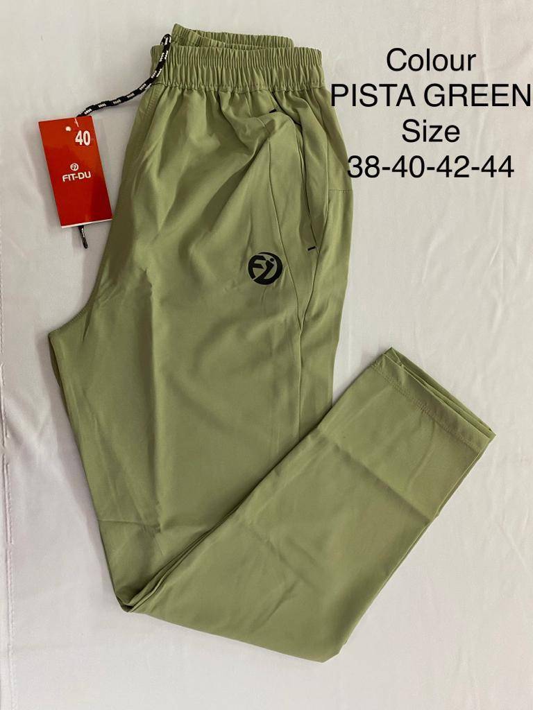 Pista Green Track Pant For Mens in Rohtak at best price by POONAM