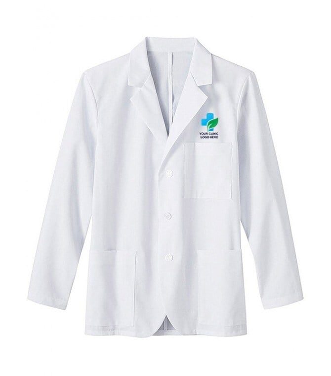 Plain Cotton Lab Coat (White) in Ludhiana at ₹ 650 ₹ 1,200