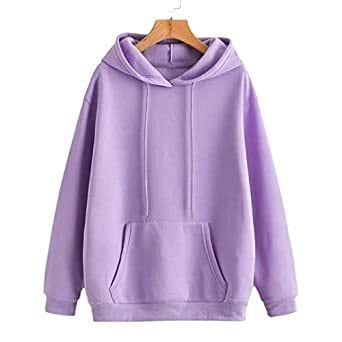 Plain Cotton Hoodies For Women (Purple) in Pune at ₹ 200 ₹ 250
