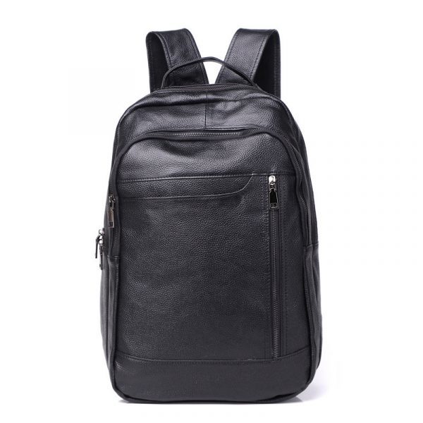 Plain Leather Bag For School (Black) in Mumbai at ₹ 500 - Main Image