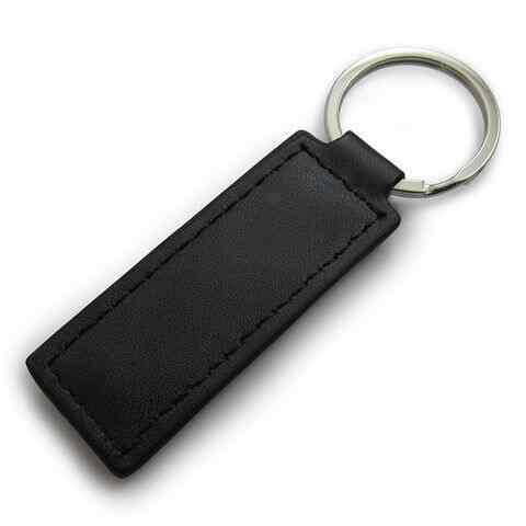 Plain Leather Keychain (Black) in Haldwani at ₹ 15 / Pc by Rama