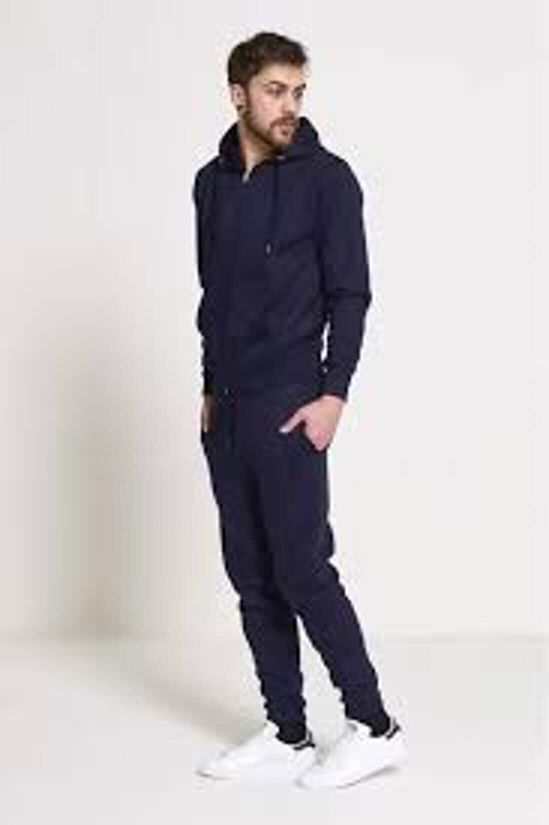 Plain Men's Navy Blue Track Suit (S-XL) in Delhi at ₹ 500