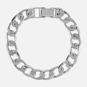 55 Gram Plain Platinum Bracelet for Men in Mumbai at ₹ L