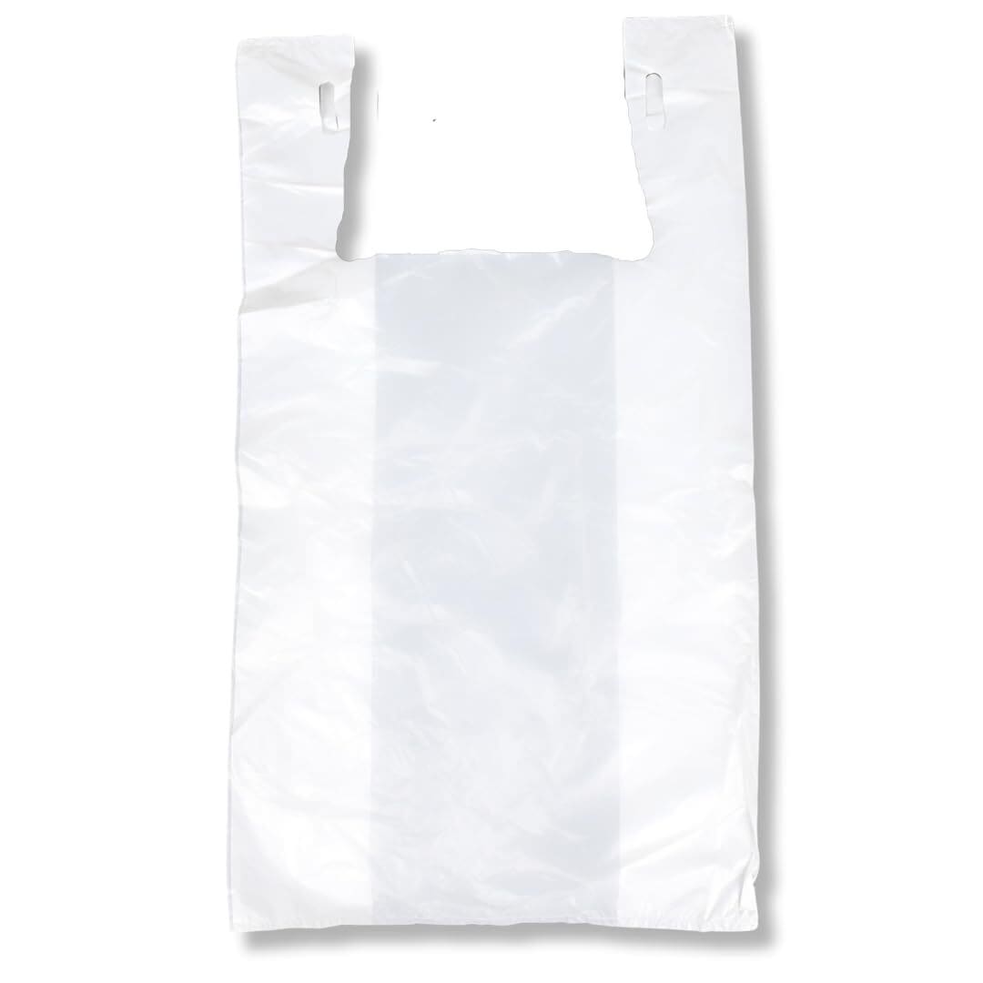 Plain Polythene Bag For Shopping (White) in Delhi at ₹ 140 Kg