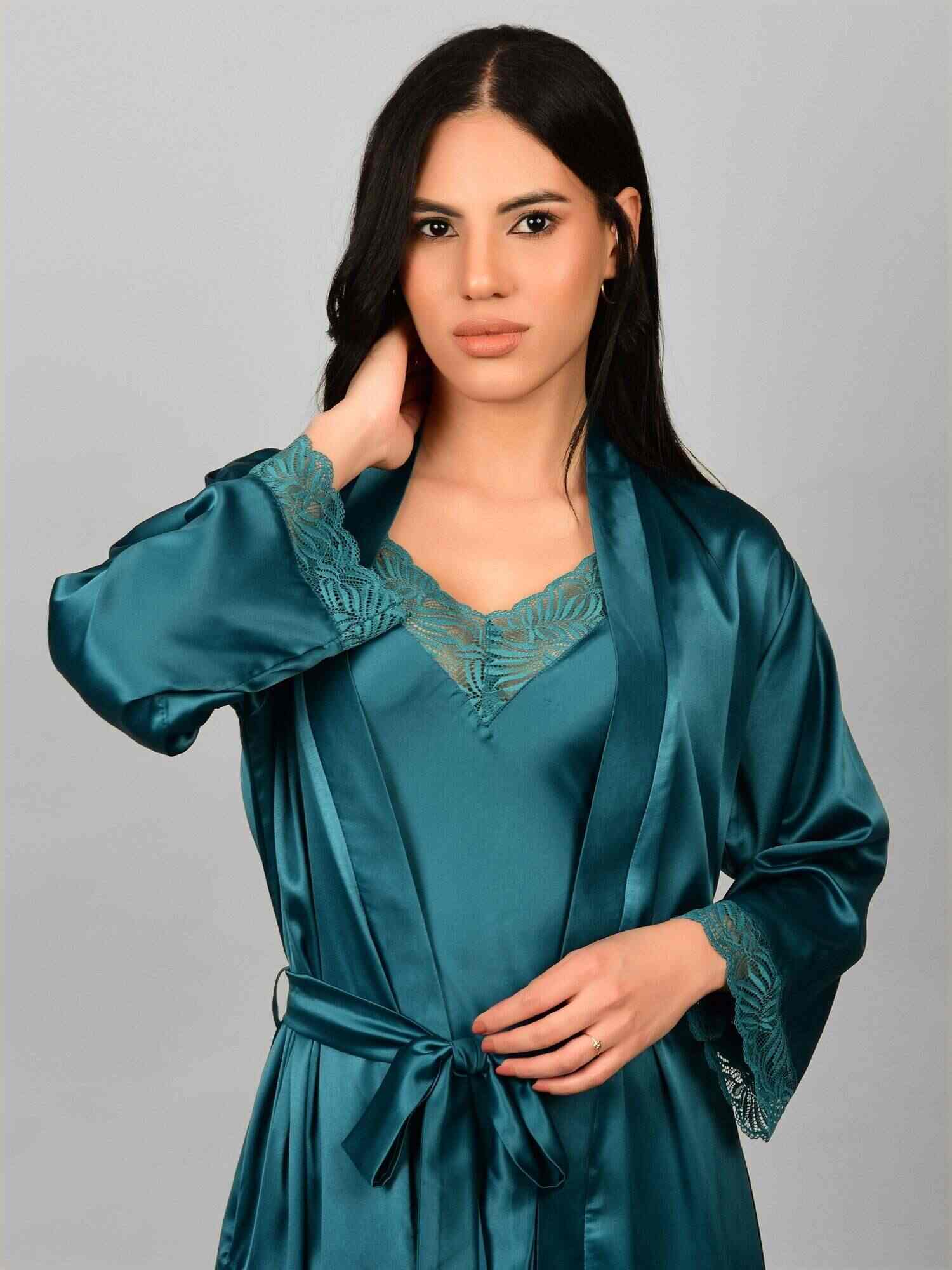 Plain Sleeveless Satin Silk Night Gown For Ladies in Ahmedabad at 350 - 400 / Set by Maan Traditions - Justdial Plain Sleeveless Satin Silk Night Gown For Ladies in Ahmedabad at 350 - 400 / Set by Maan Traditions - Justdial