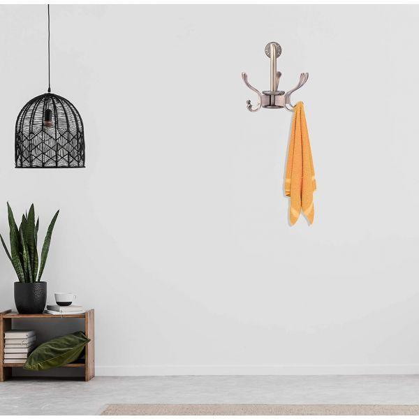 Plantex 360° Swivel Zinc Towel Hooks for Bathroom/Robe Hook/Cloth