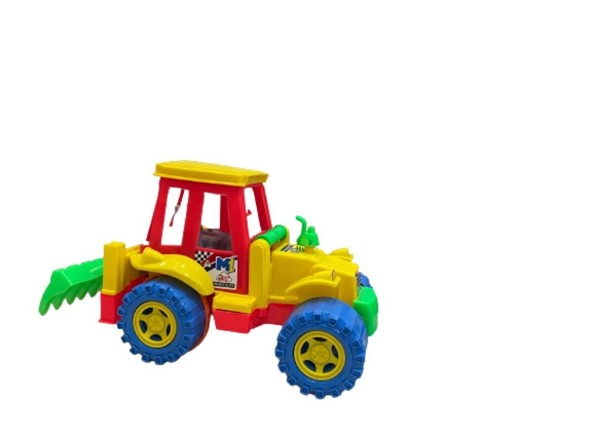 Plastic Farmer Tractor Toy for Boys and Girls ages to made of