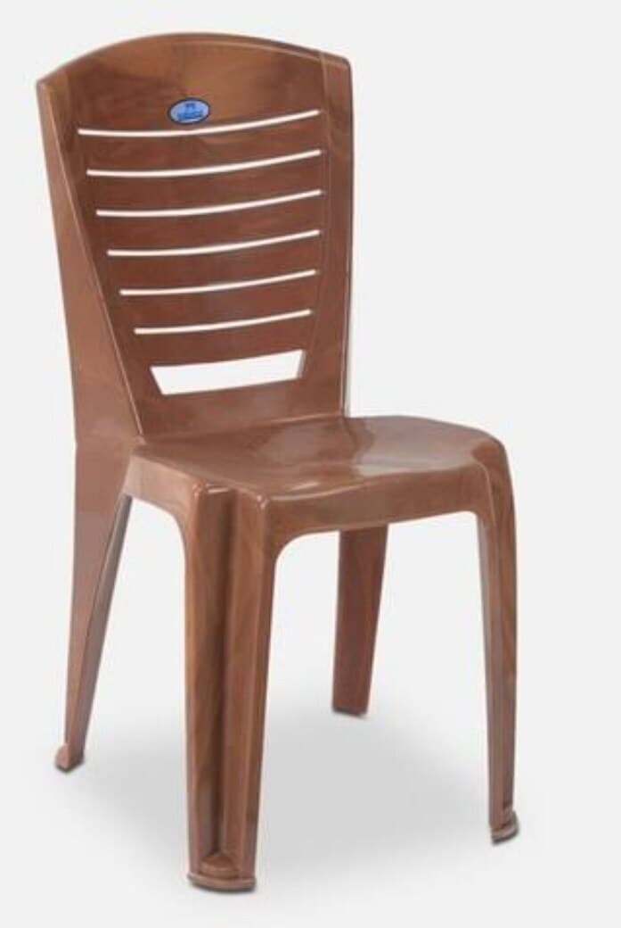 Plastic Un Armed Chairs in Mango Wood Finish in Morena at ₹ 2,242
