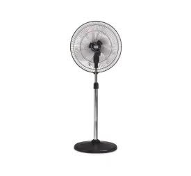 Polar Blustery Pedestal Fan in Black 