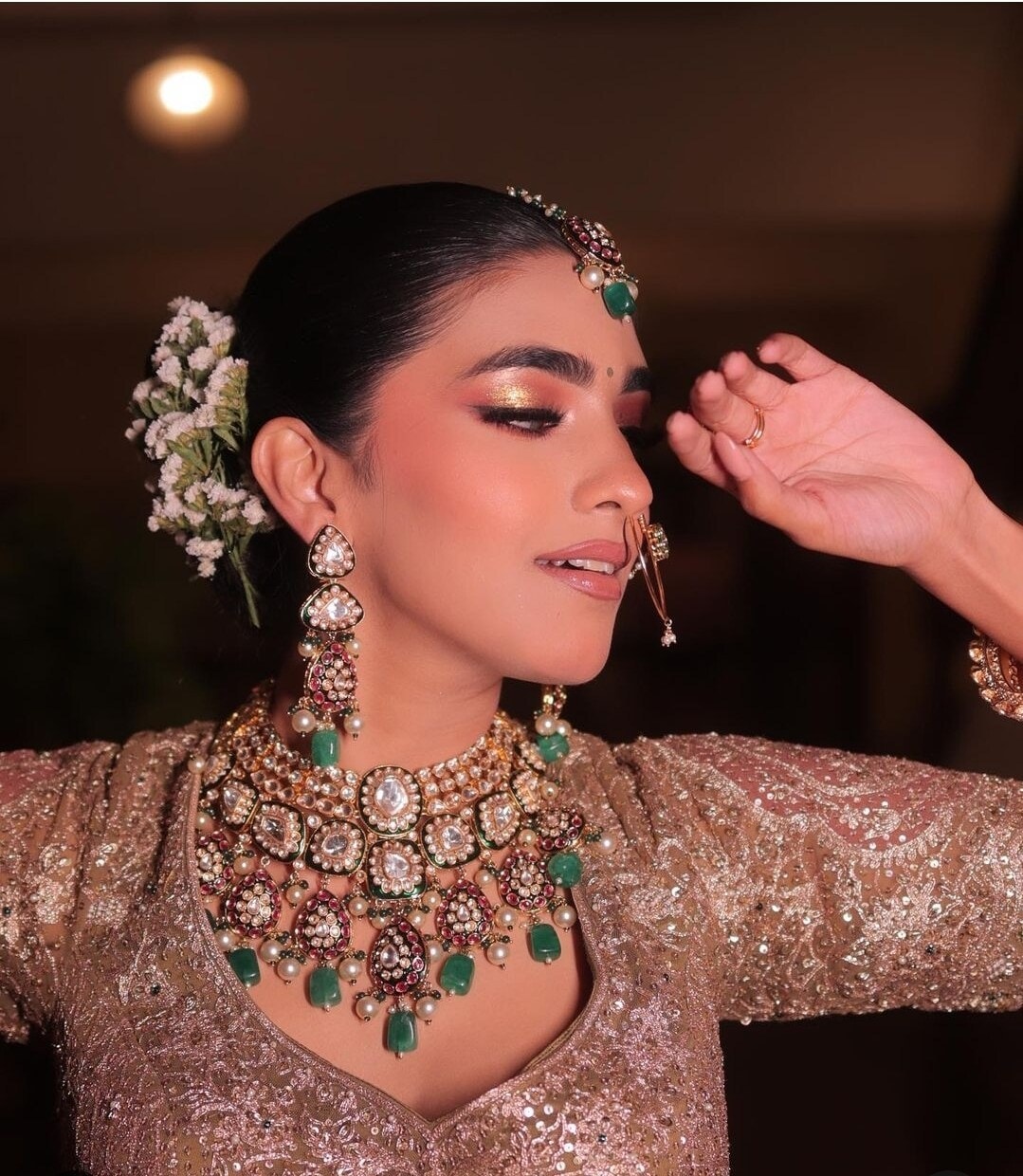 Polki jewellery in Jaipur at ₹ 60 L Pc by MAA KARNI KUNDAN ART