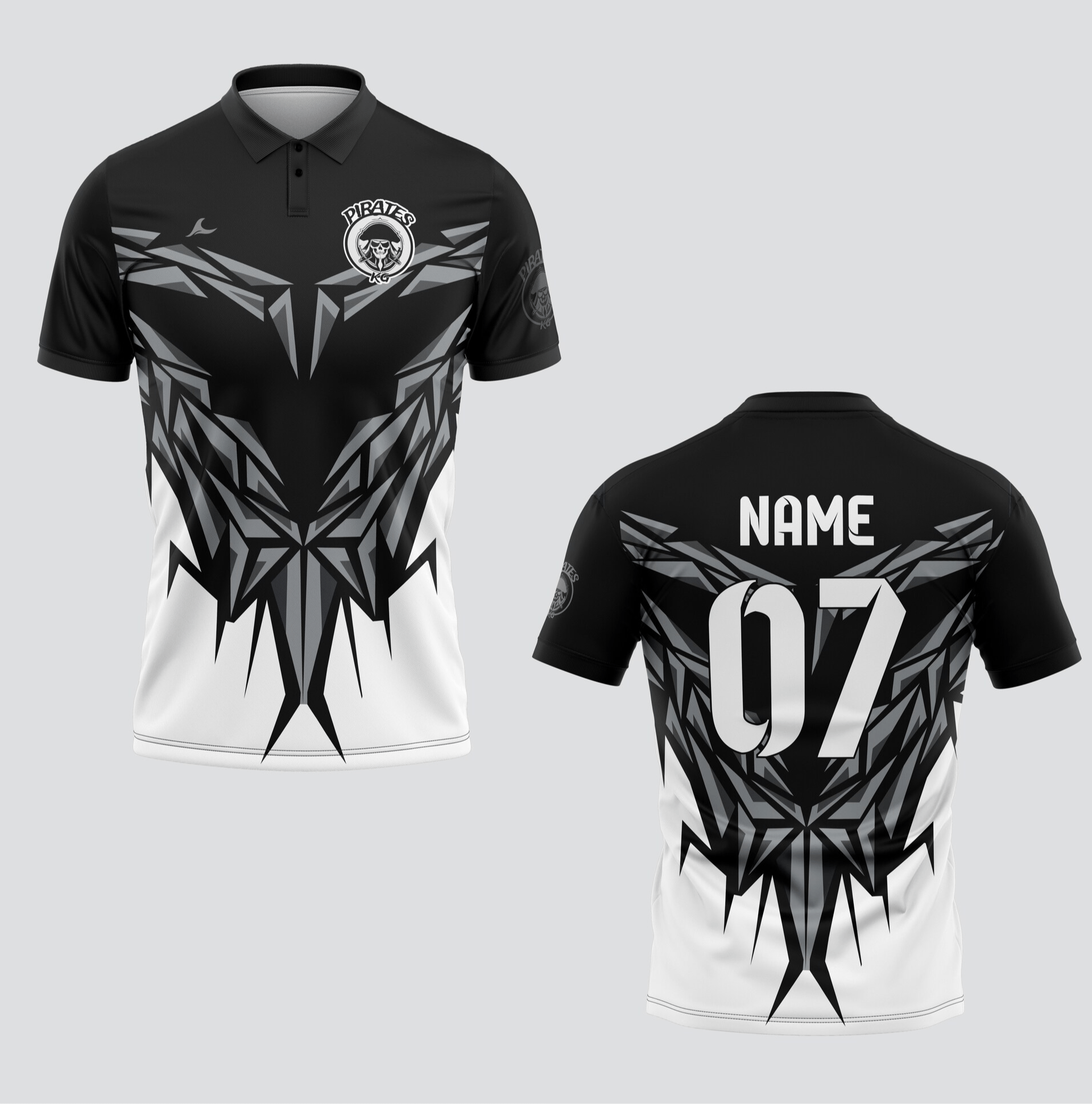 Polyester Printed Half Sleeves Sports T Shirt XL in Tirupur at