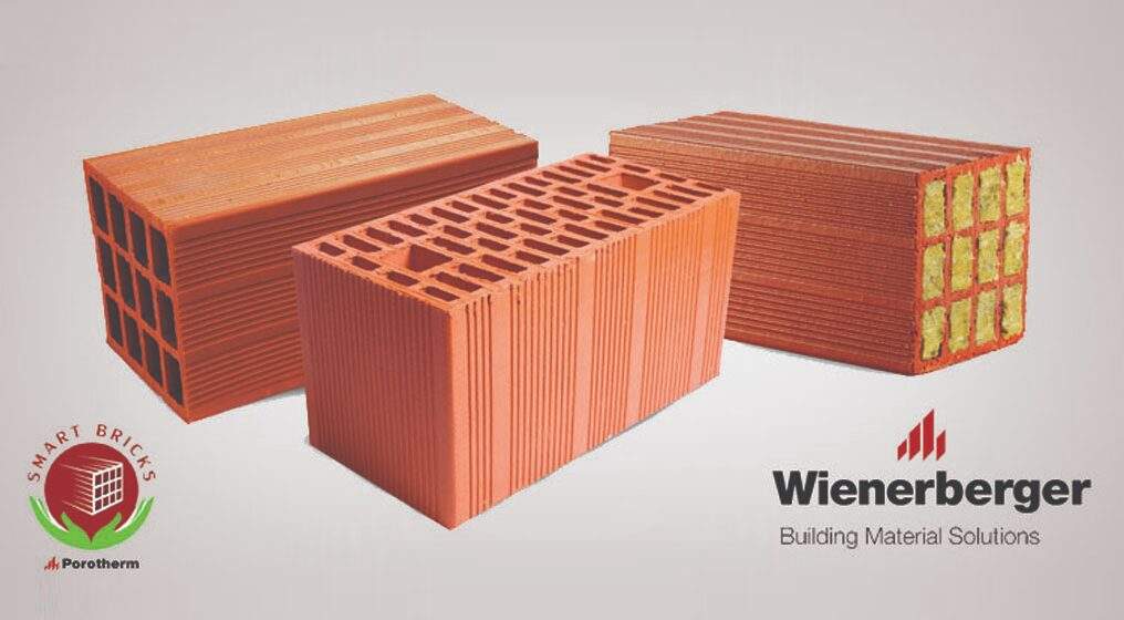 Porotherm Horizontally Perforated Clay Bricks (Porotherm HP