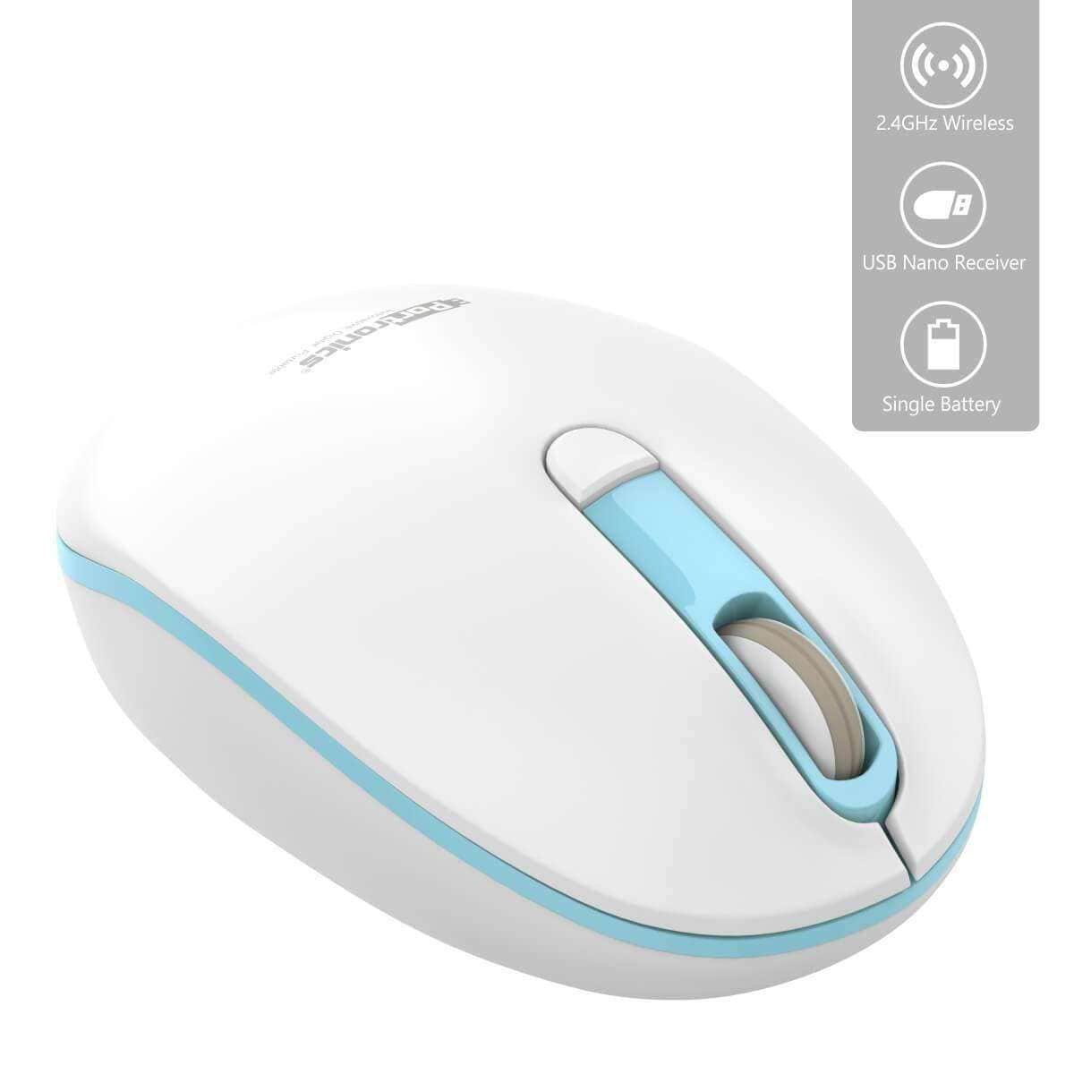 PORTRONICS TOAD 11 Computer Wireless Mouse Blue in Bangalore at - Main Image