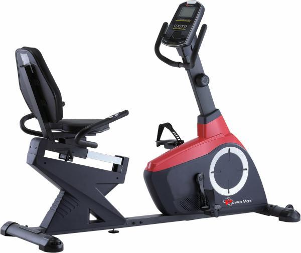 Power Max BR-800 Magnetic Exercise Recumbent Bike with kg