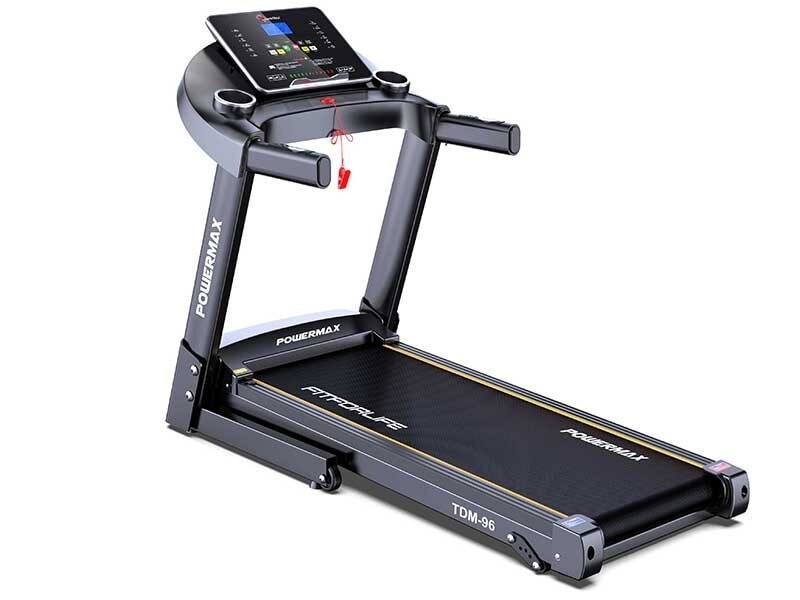 PowerMax TDM-96 Motorized Treadmill with Bluetooth in