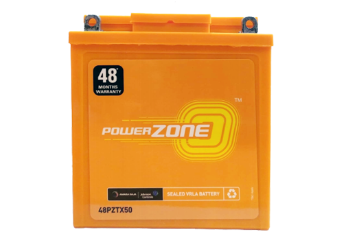 PowerZone 5L 48PZTX50 Ah Two Wheeler Battery (Orange) in Pune at