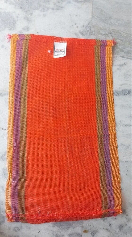 PP Leno Bag (Orange) in Agra at ₹ ₹ 12 Pc by VijayShri
