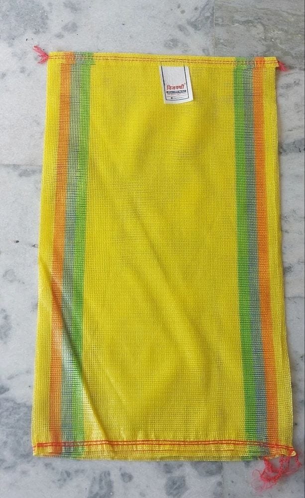 PP Leno Bag (Yellow) in Agra at ₹ ₹ 12 Pc by VijayShri